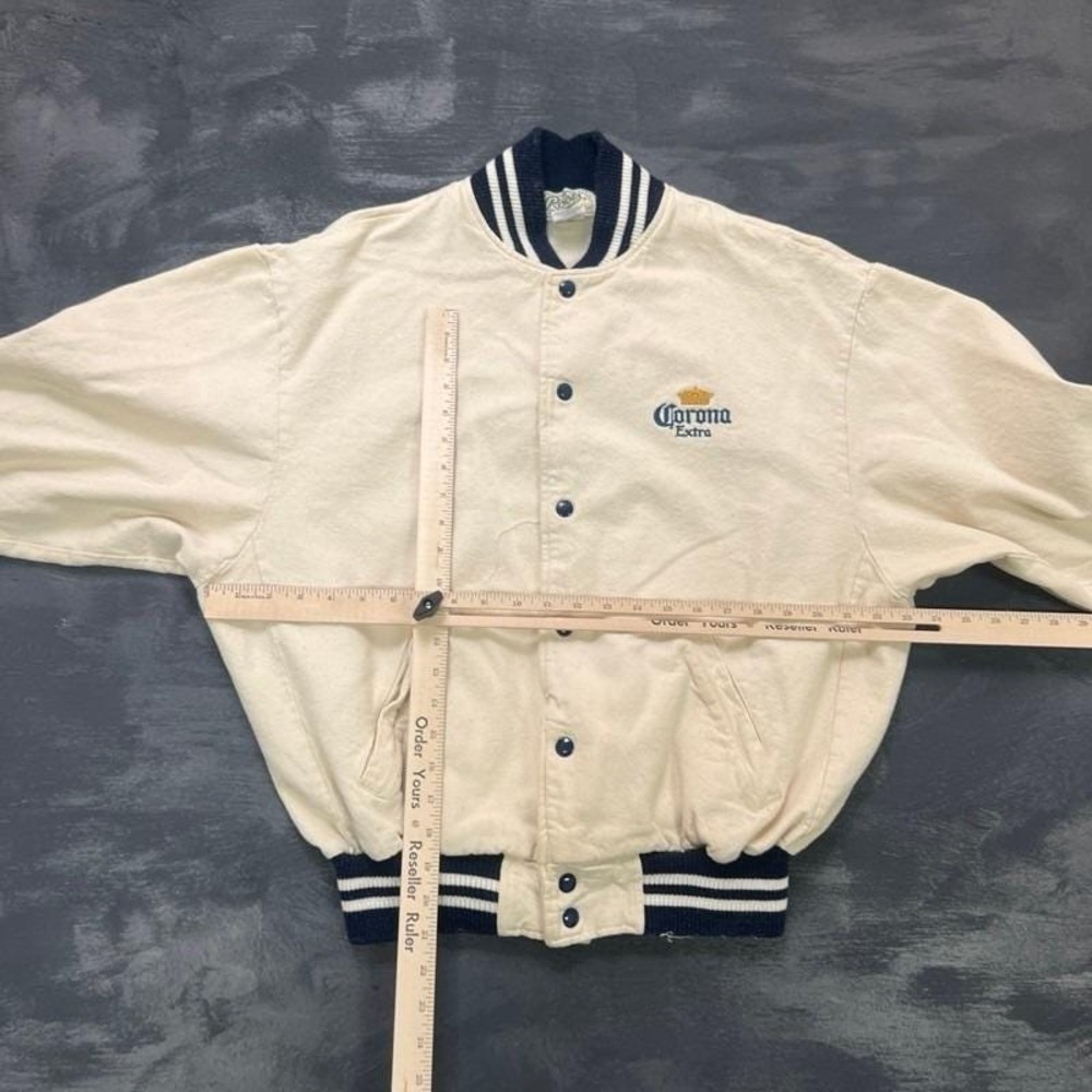 Vintage Corona Extra Beer Sweatshirt Mens XL White 1990s Roots - Picture 5 of 8